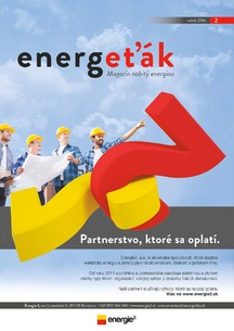 Časopis Energeťák 2016/ 1